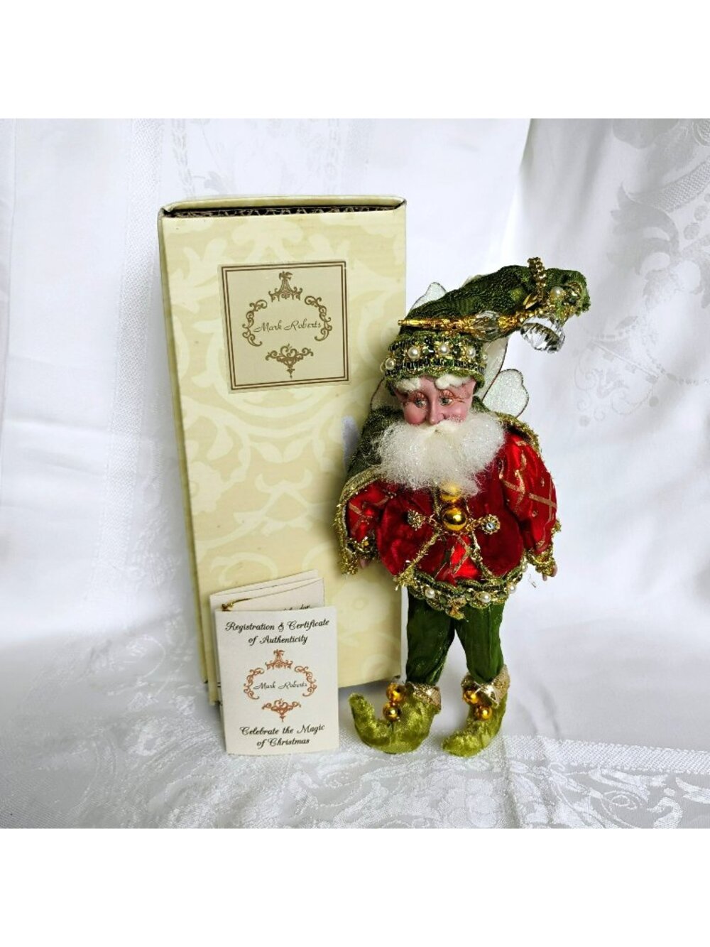Mark Roberts Christmas Splendor Fairy Small Limited Edition #1208 Of 7500
